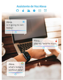 Smartwatch Relógio Inteligente, Tela HD de 1,83" Relógio Fitness com Alexa, 120 Esportes, Frequência Cardíaca e Monitoramento do Sono, IP68 à rova d'água, Compatível com Android iOS, 2 Pulseiras Preto
