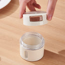 Kit 6 Porta Temperos e Condimentos de Parede Magnético com Dosador