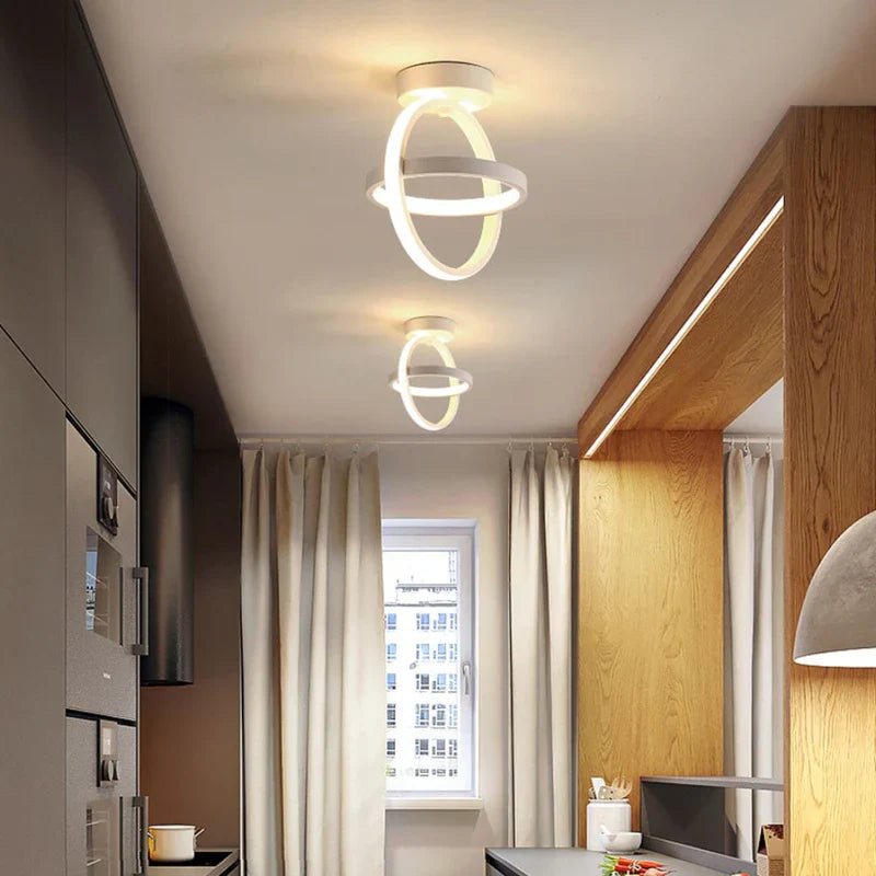 Luminária de Teto LED com Design Europeu Para Quarto e Sala