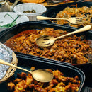 Kit Utensílios de Cozinha 6 Peças em Aço Inox Dourado e Prata