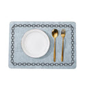 Jogo Americano Kit Descanso de Prato Quadrado Decorativo