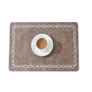 Jogo Americano Kit Descanso de Prato Quadrado Decorativo